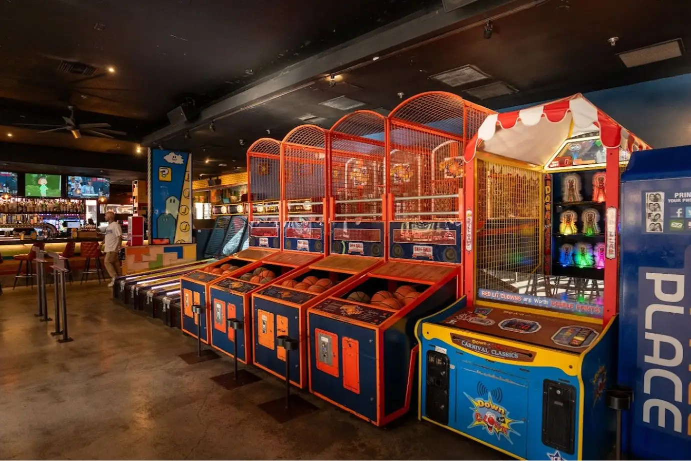 San Diego photo booth at Coin-Op Game Room arcade and bar in Gaslamp and North Park