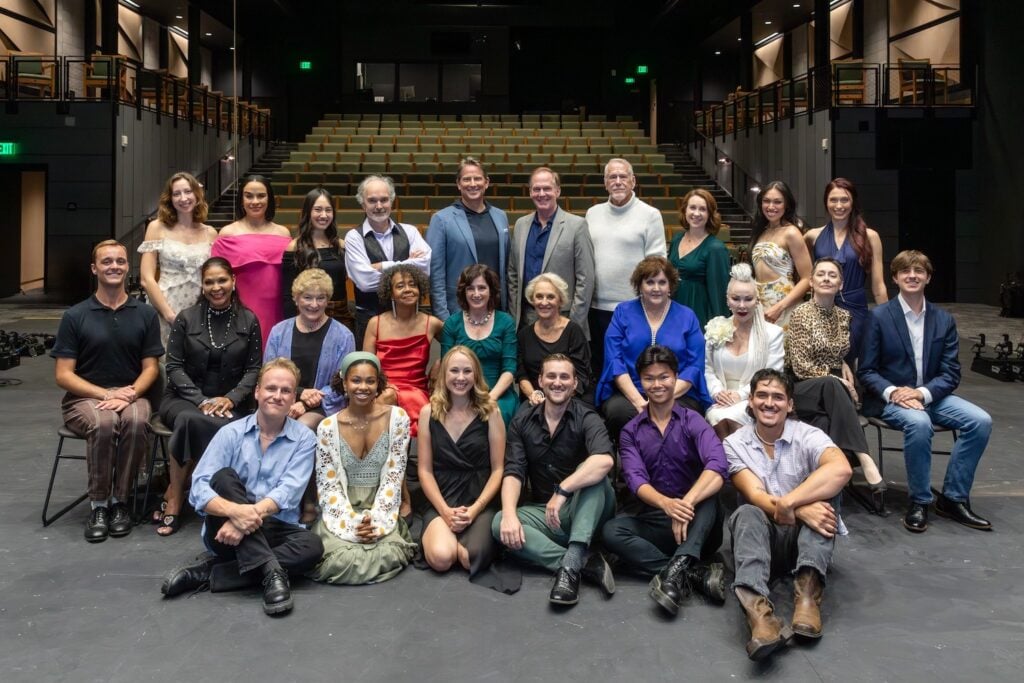 Cast of Cygnet Theatre's 2025 play
at Liberty Station's new theater at  the Joan and Irwin Jacobs Performing Arts Center in San Diego