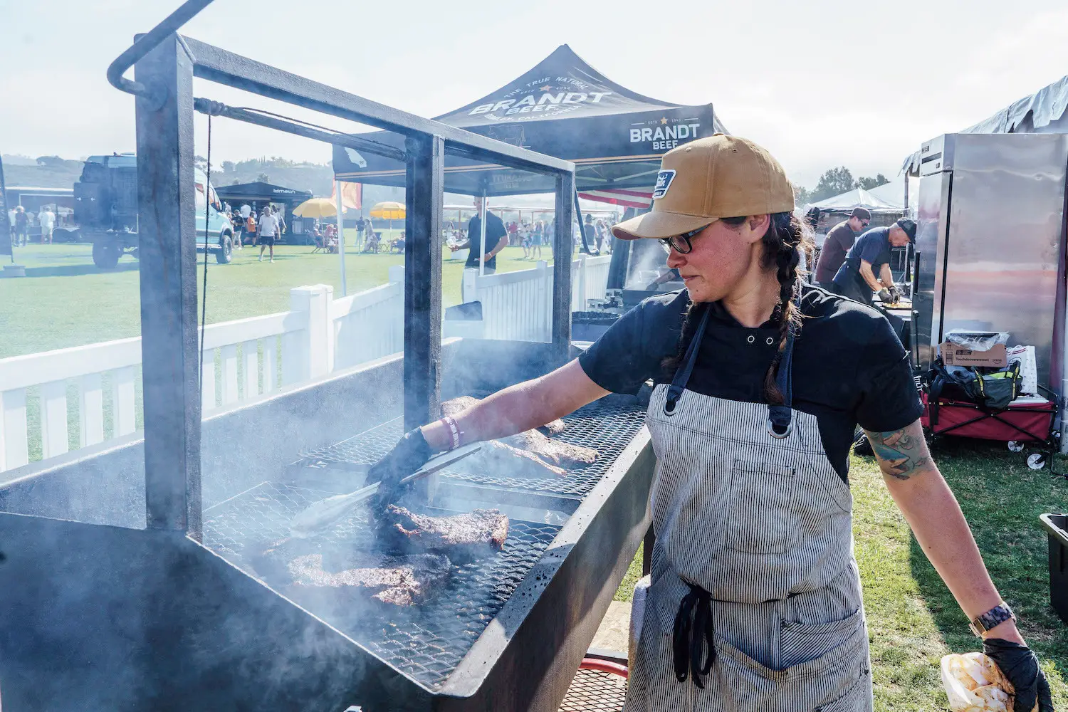 Brandt Beef experience at the 2025 Del Mar Wine + Food Festival Grand Tasting event