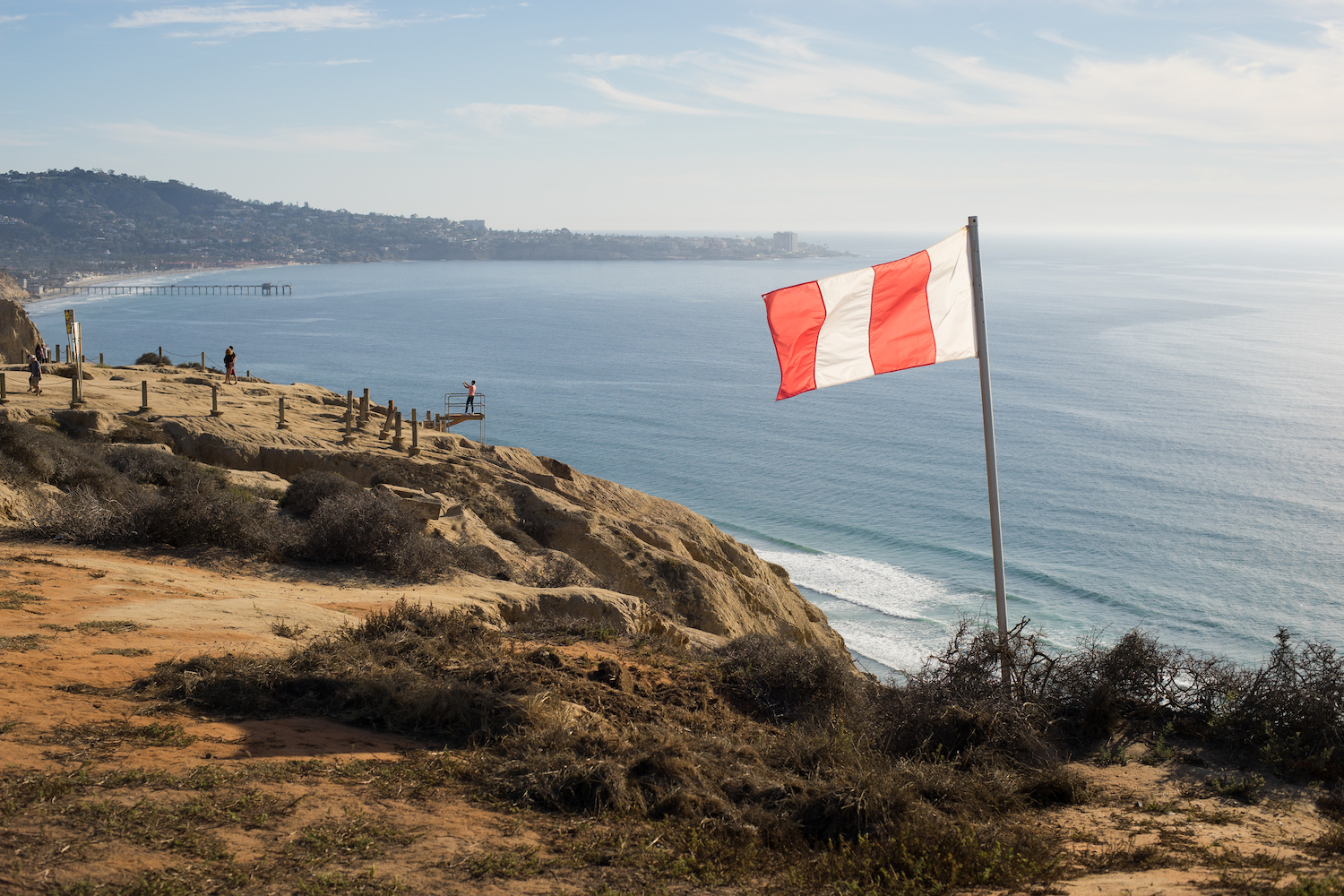 San Diego's best picnic spots at local parks featuring the Torrey Pines Gliderport in La Jolla