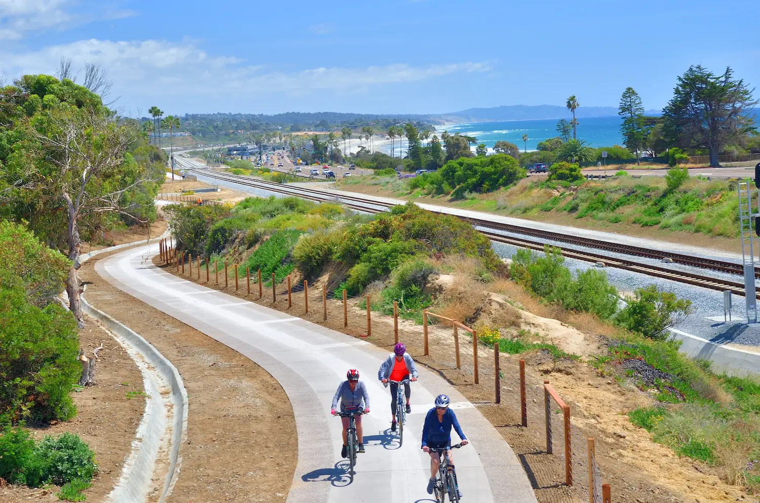 San Diego's Coastal Rail Trail in Encinitas