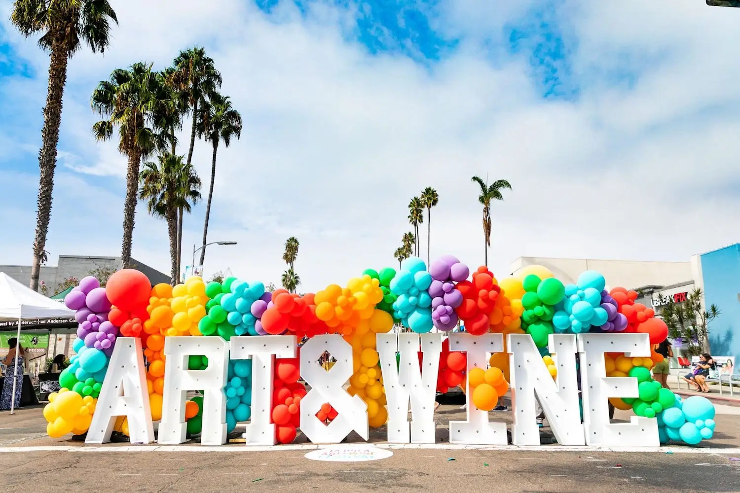 The 17th annual La Jolla Art & Wine Festival event in San Diego