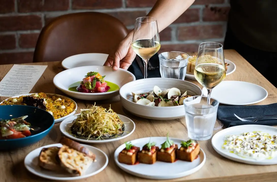 Food from new farm-to-table San Diego restaurant Mesa Agricola in Escondido