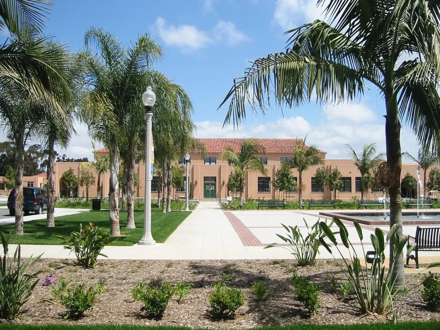 Park to roller skate at San Diego's Liberty Station in Point Loma 