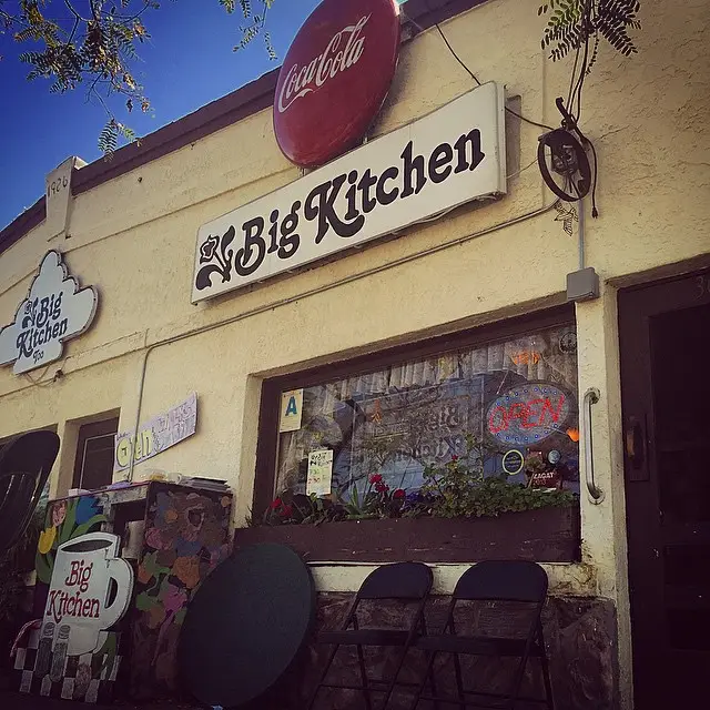 Exterior of San Diego classic diner Big Kitchen Cafe in South Park