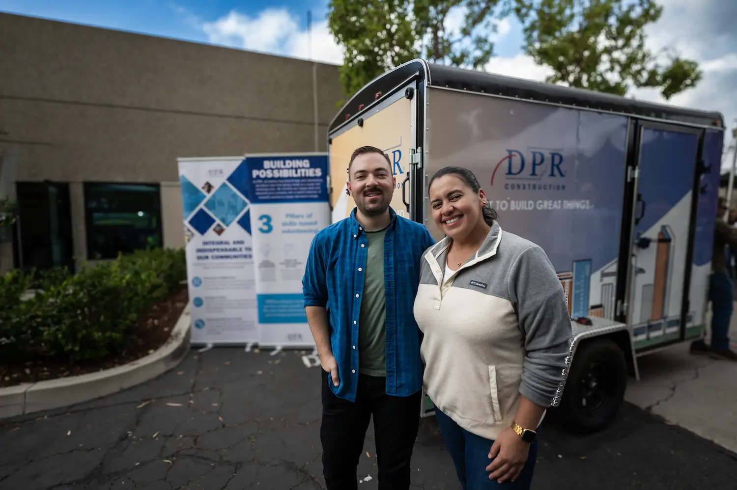 Boys & Girls Club of Greater San Diego volunteer Thomas Bancroft of DPR Construction