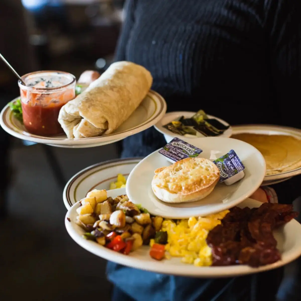 Food from San Diego classic diner Tobey's 19th Hole in South Par off of Balboa Park Golf Course