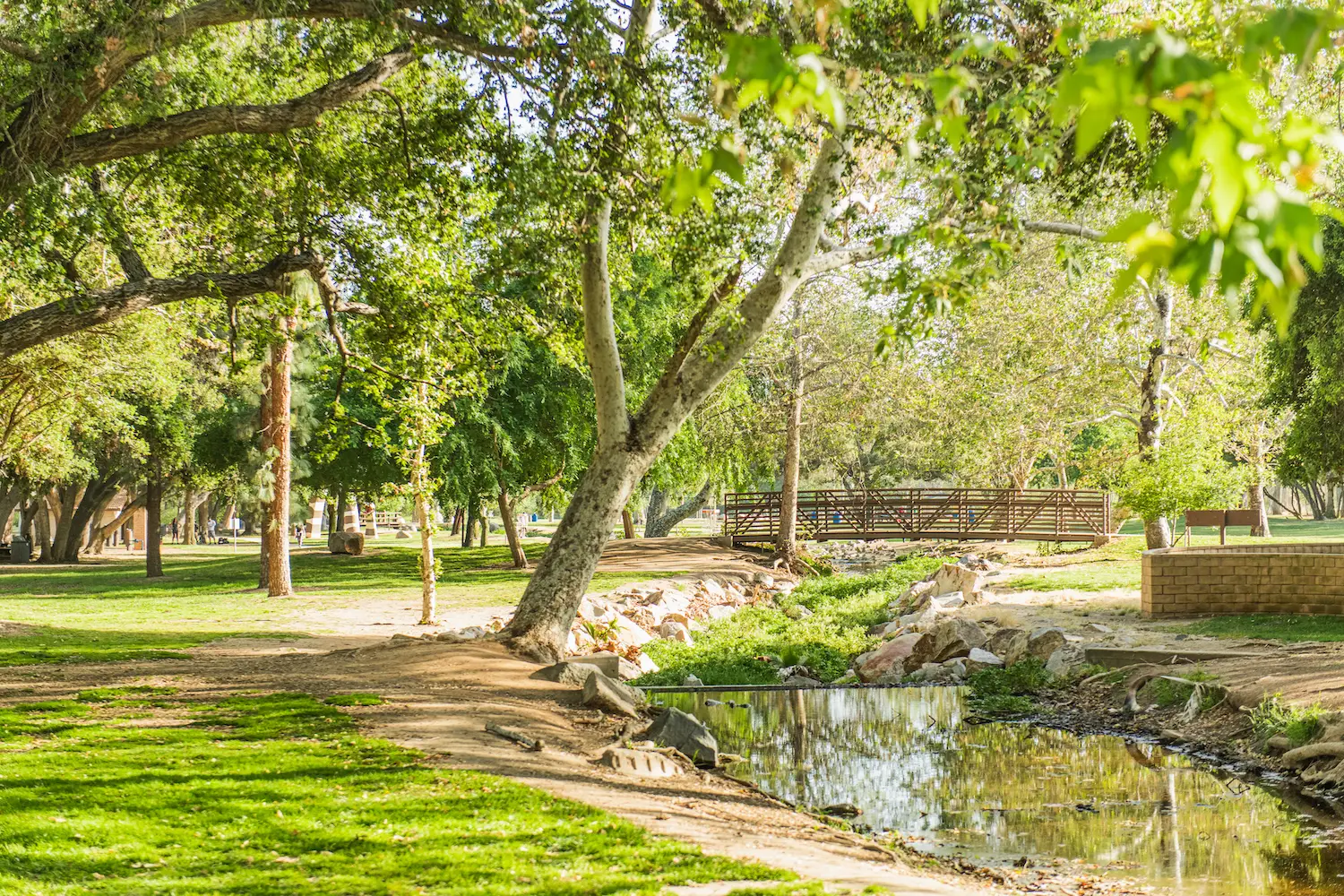 San Diego's best picnic spots at local parks featuring Kit Carson Park in Escondido