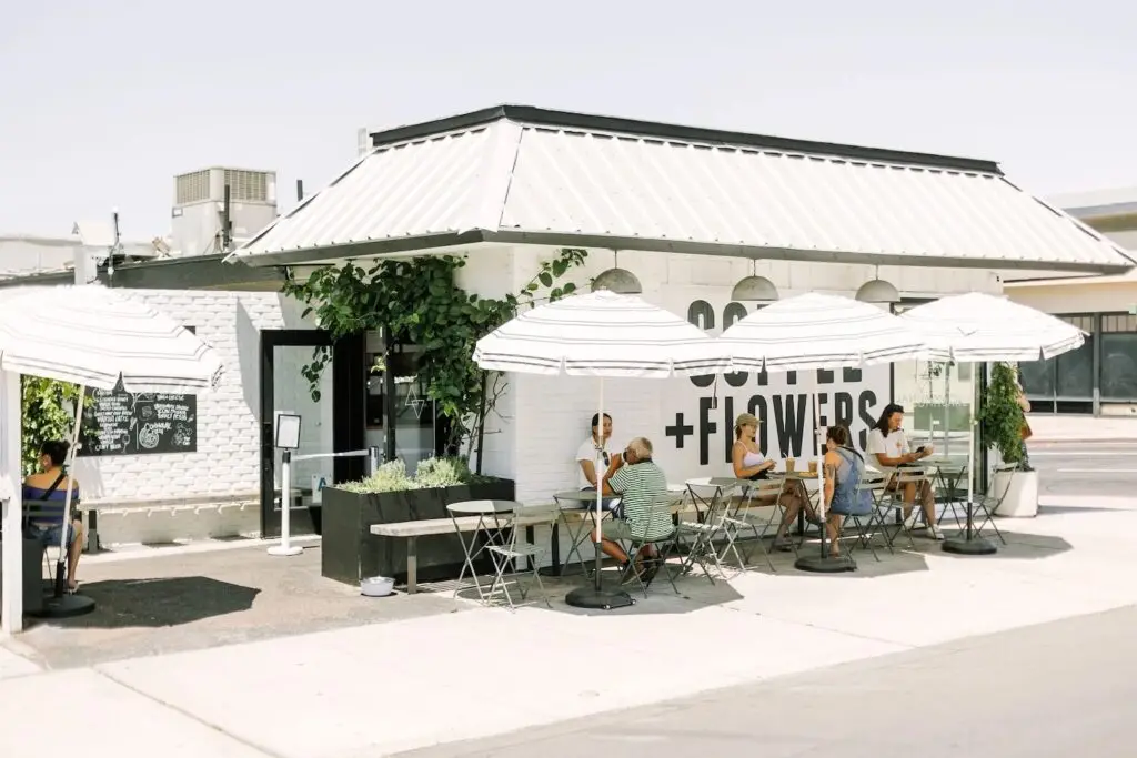 Exterior of North Park coffee shop Communal Coffee