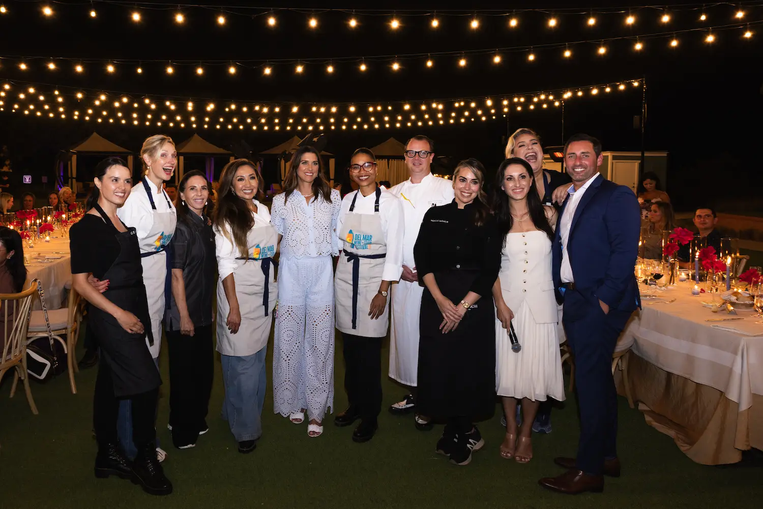 Photo gallery from the 2025 Del Mar Wine + Food festival event featuring the Game Changers Dinner