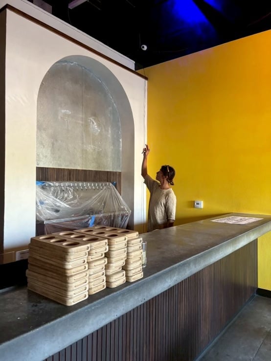 Interior of new San Diego craft beverage company Koobrew opening in Miramar