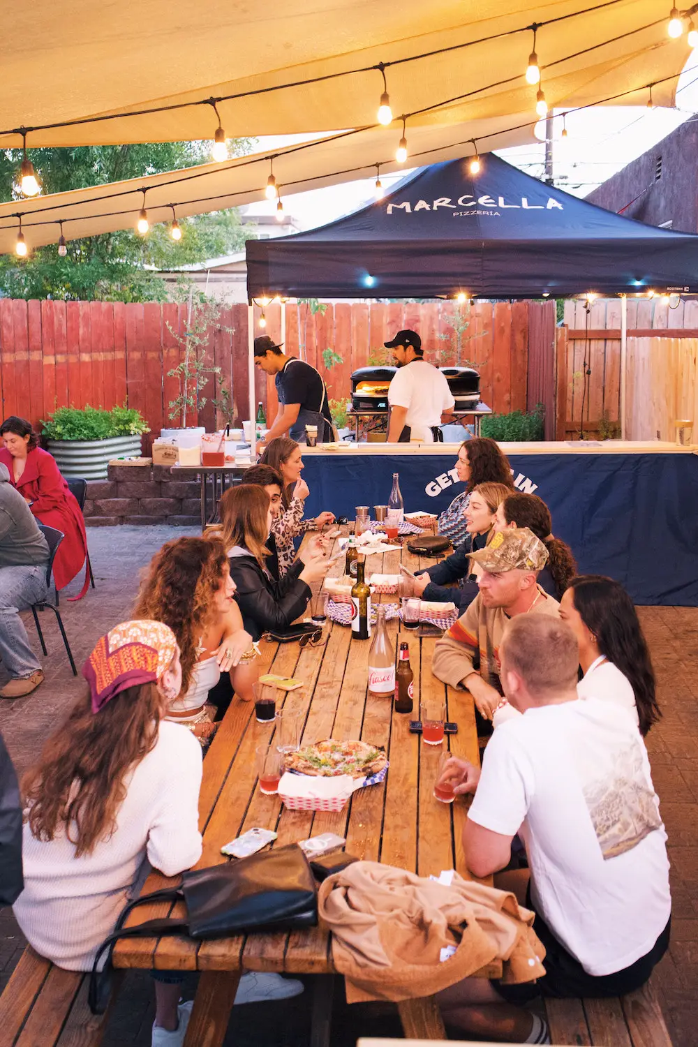San Diego pizza pop-up restaurant Marcella event
