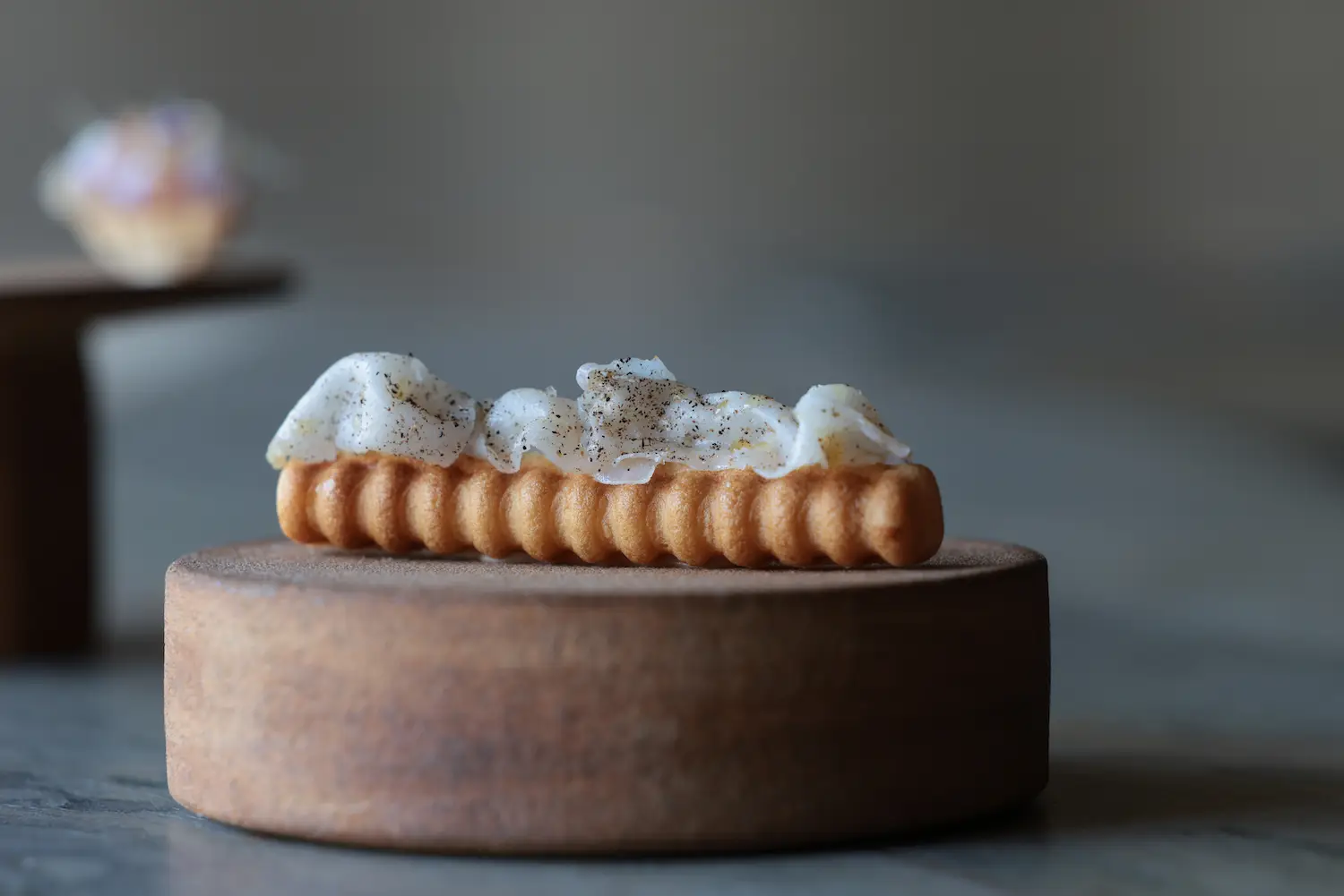 Gougères from San Diego Michelin star restaurant Lilo in Carlsbad