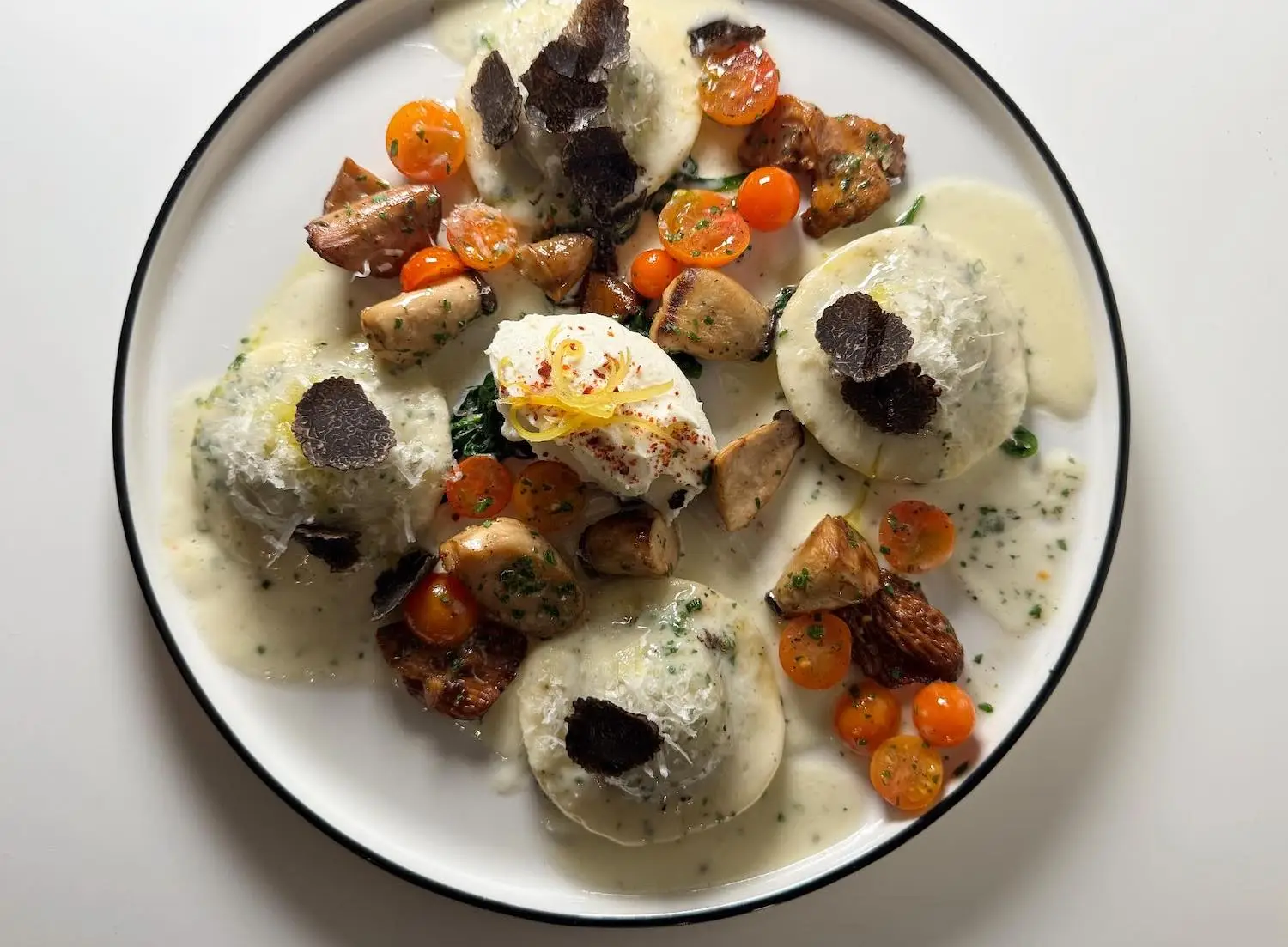 Food from San Diego Michelin-recognized restaurant Market Restaurant + Bar in Del Mar
