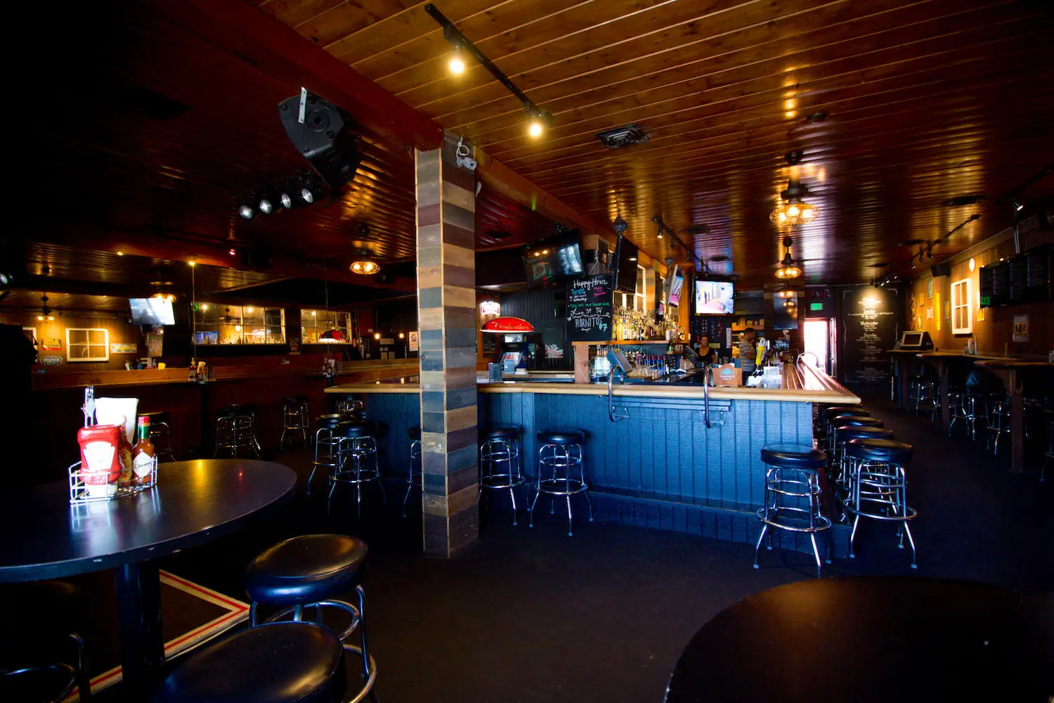 Interior of San Diego bar Redwing in North Park