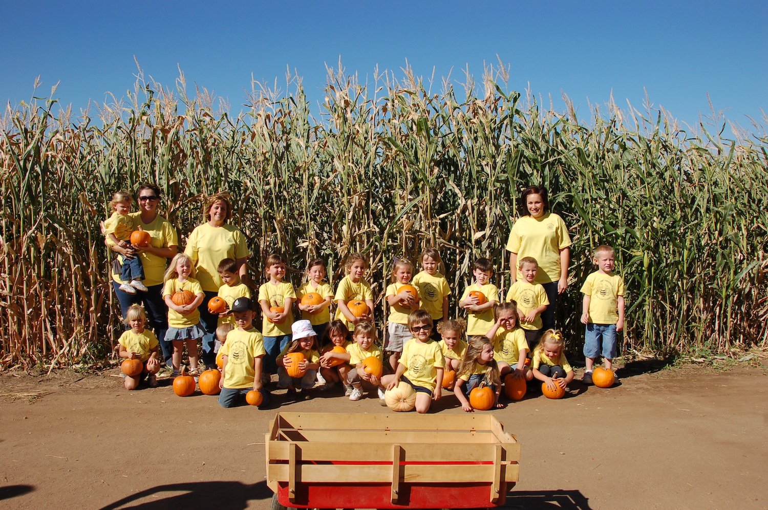 San Diego pumpkin patch at Mountain Valley Ranch in Ramona