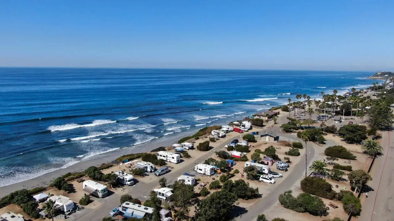 San Elijo State Campground surf spot 