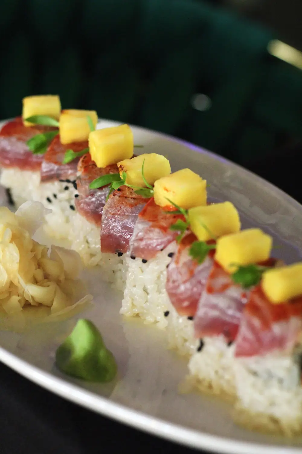 Caballero Roll from San Diego sushi restaurant Tako in Old Town 