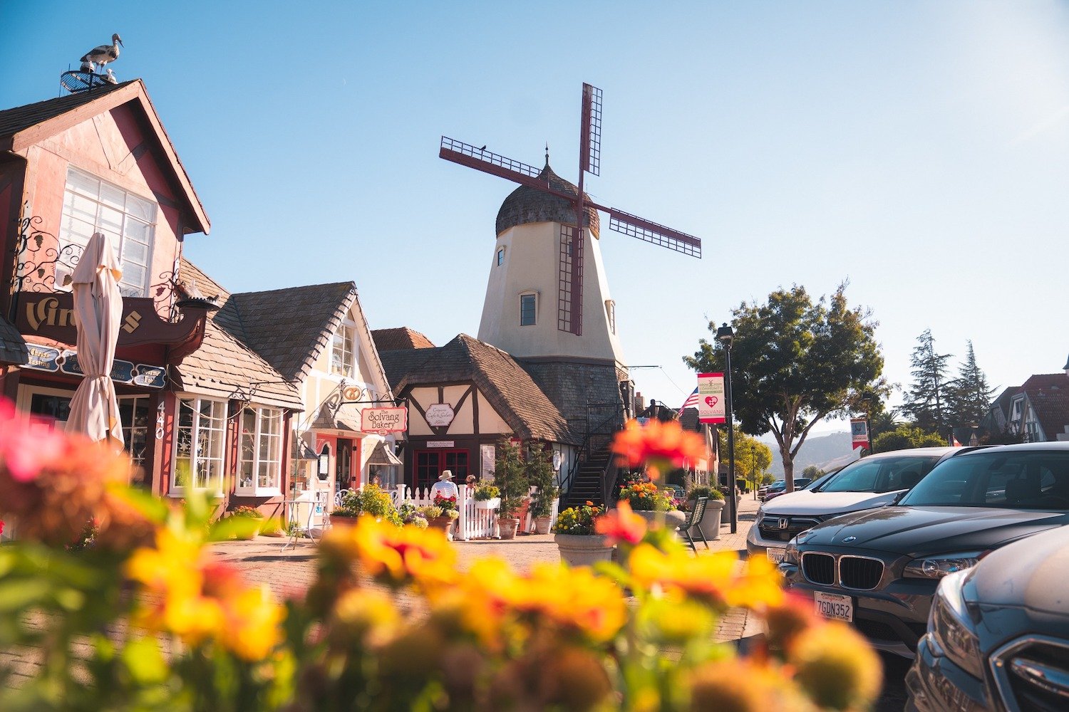 San Diego nearby getaway trip featuring Slovang, California and a a windmill