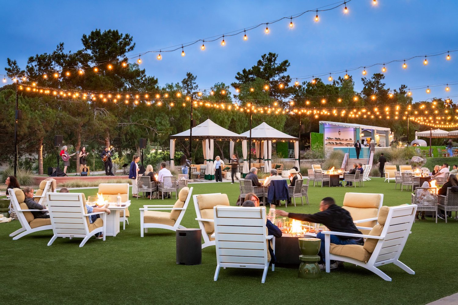 San Diego luxury hotel Fairmont Grand Del Mar's new Grand Social space as part of it's $10M renovation