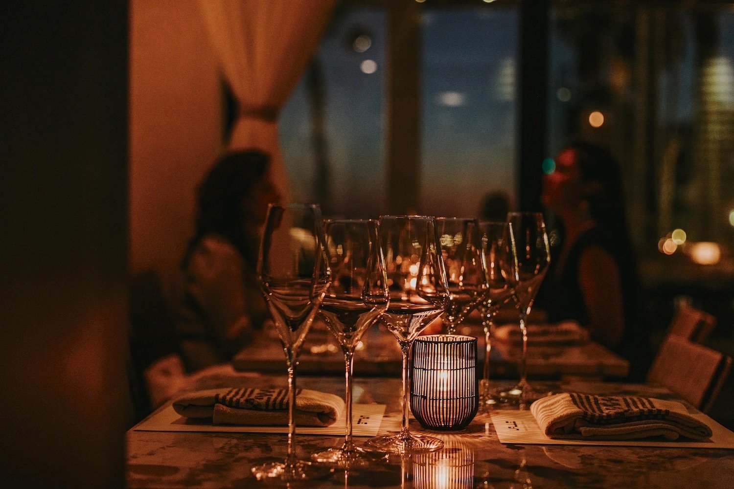 Interior of San Diego Michellin-starred restaurant Valle in Oceanside celebrating its 4th anniversary in 2025