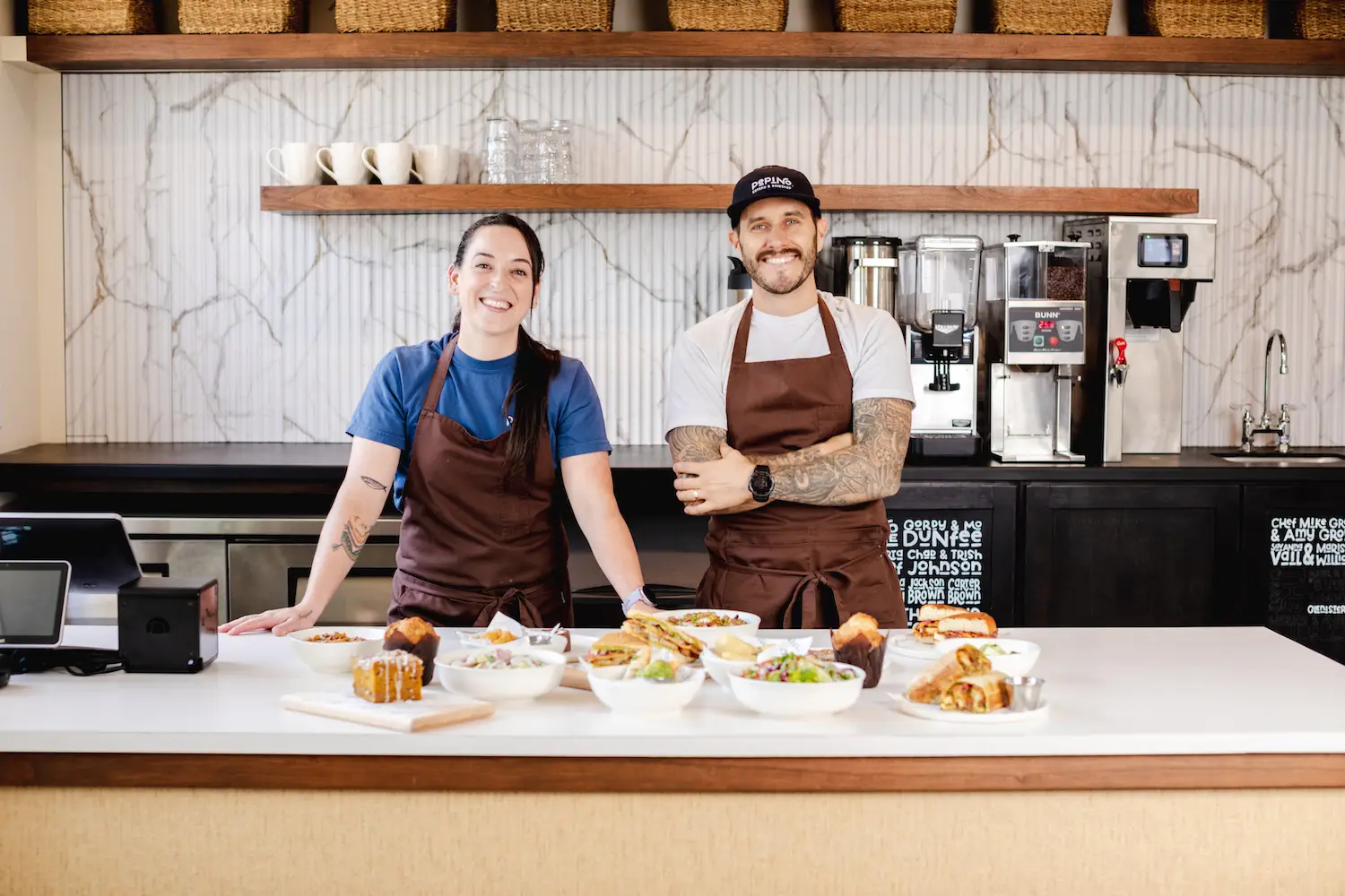 Owners of new San Diego Peruvian restaurant Pepino in La Jolla, Sebastian and Julia Becerra