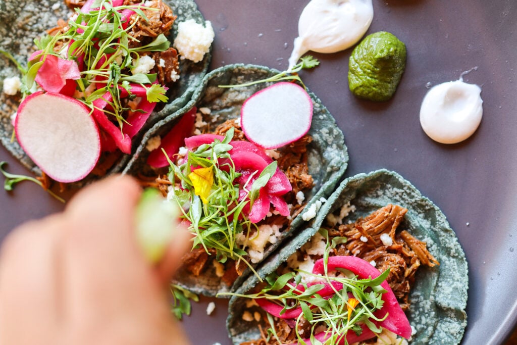 Food from San Diego's best taco shops including Cocina de Barrio