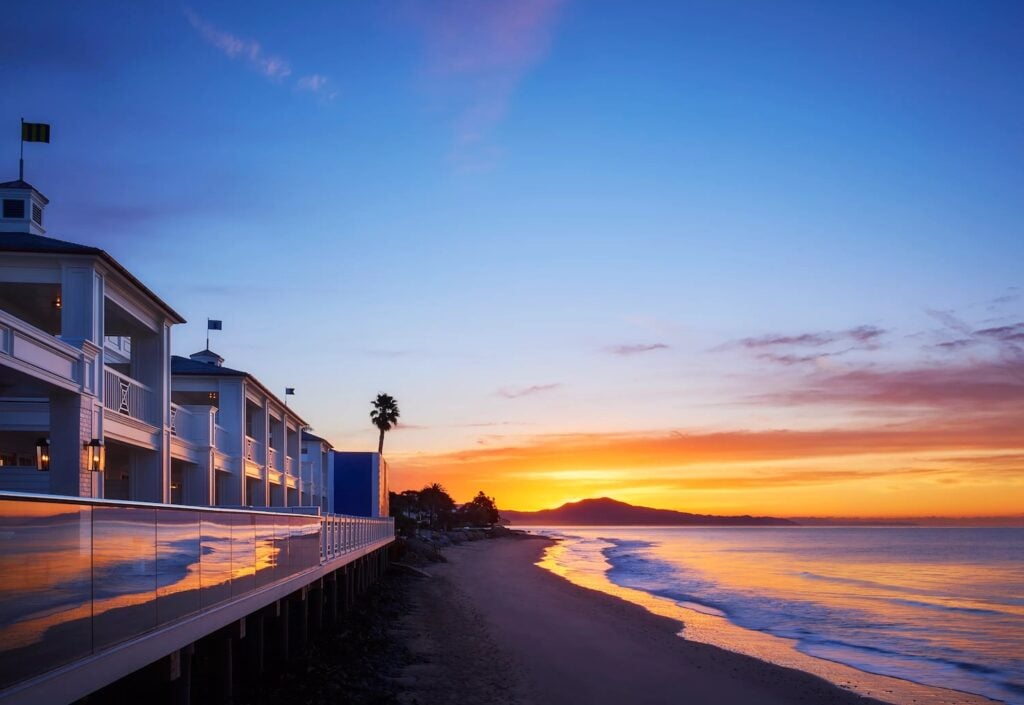 San Diego weekend getaway trips featuring a resort in Santa Barbara, California