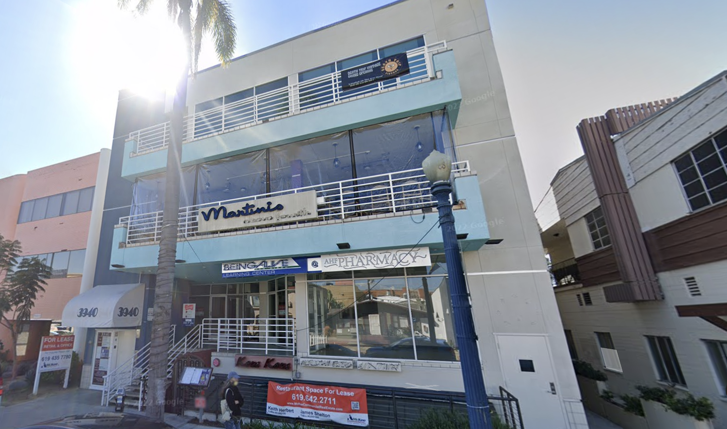 The future location for new San Diego Brewerey Rocko's Modern Taphouse opening in Hillcrest in 2026