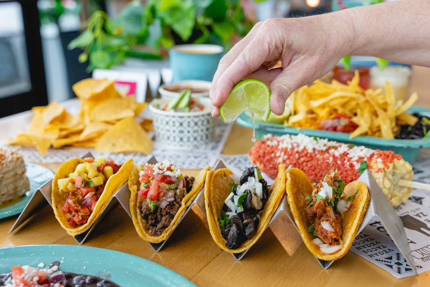 Food from San Diego's best taco shops including Tacotarian in North Park