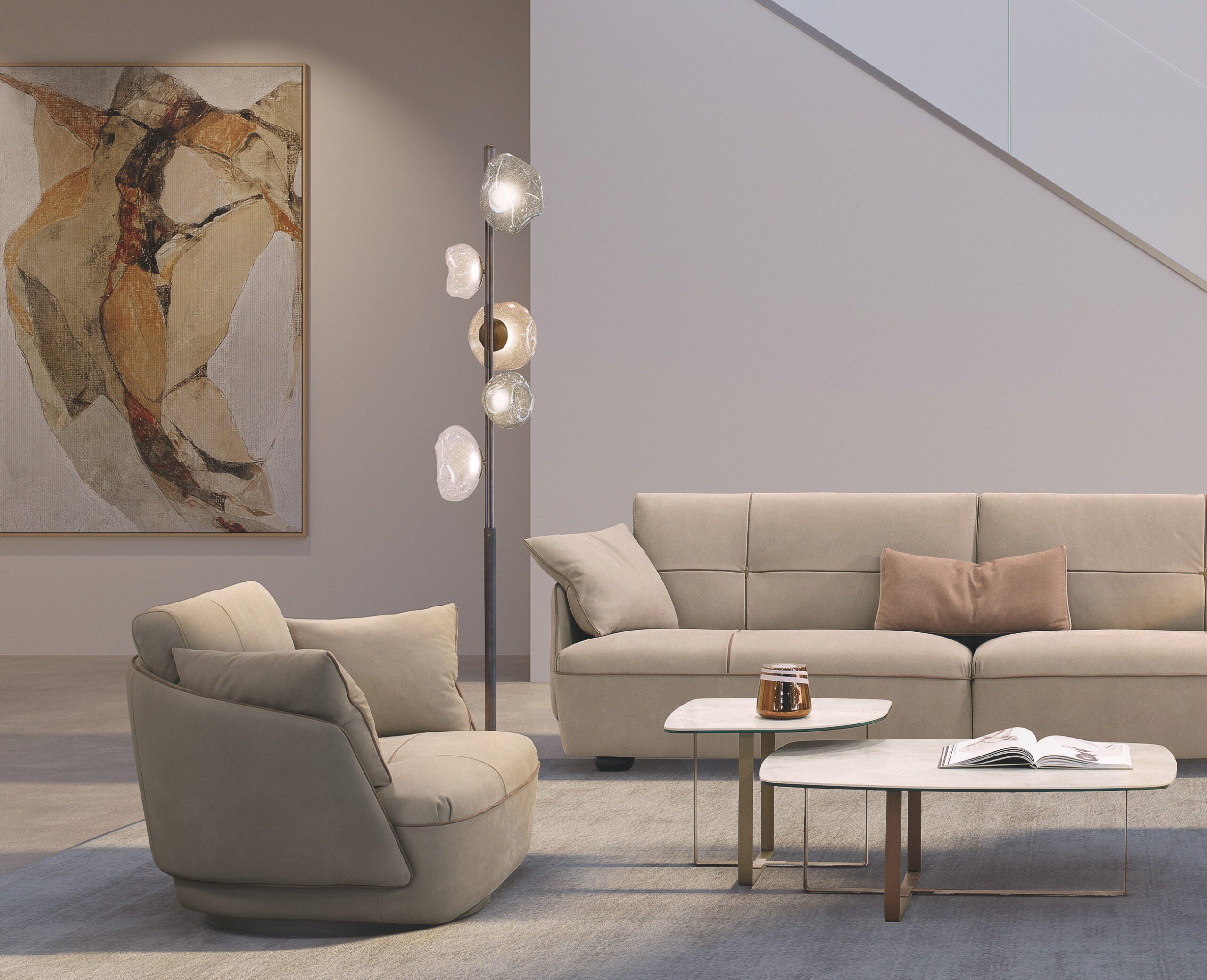 Bubble Lamp from San Diego furniture store Lawrance Furniture