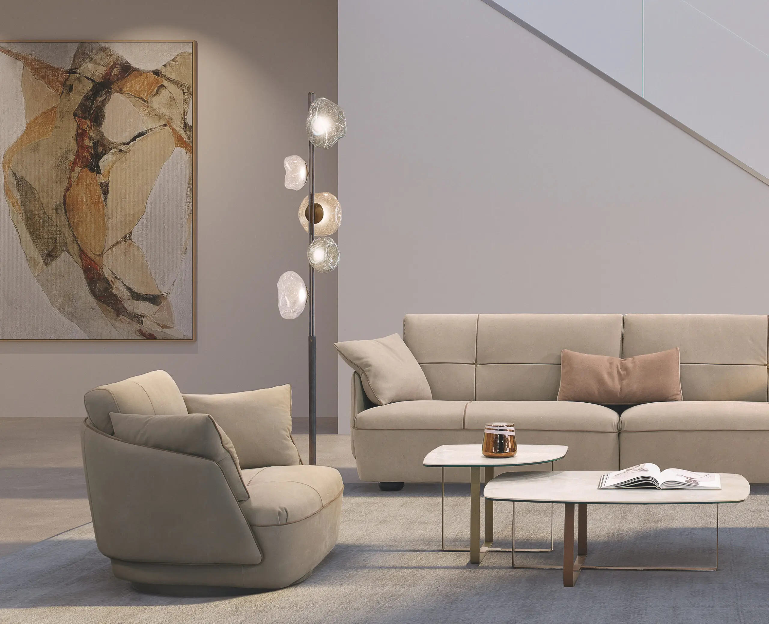 Bubble Lamp from San Diego furniture store Lawrance Furniture