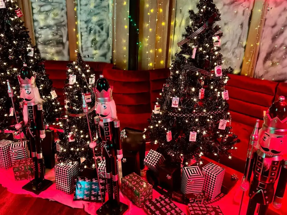 San Diego holiday pop up bar for seasonal cocktails featuring Emo Christmas Pop-Up at El After Social Club in the Gaslamp Quarter