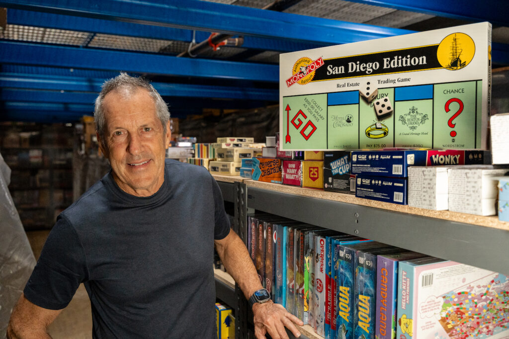 Dane Chapin founder and CEO of San Diego board game company USAopoly and The Op Games in Carlsbad