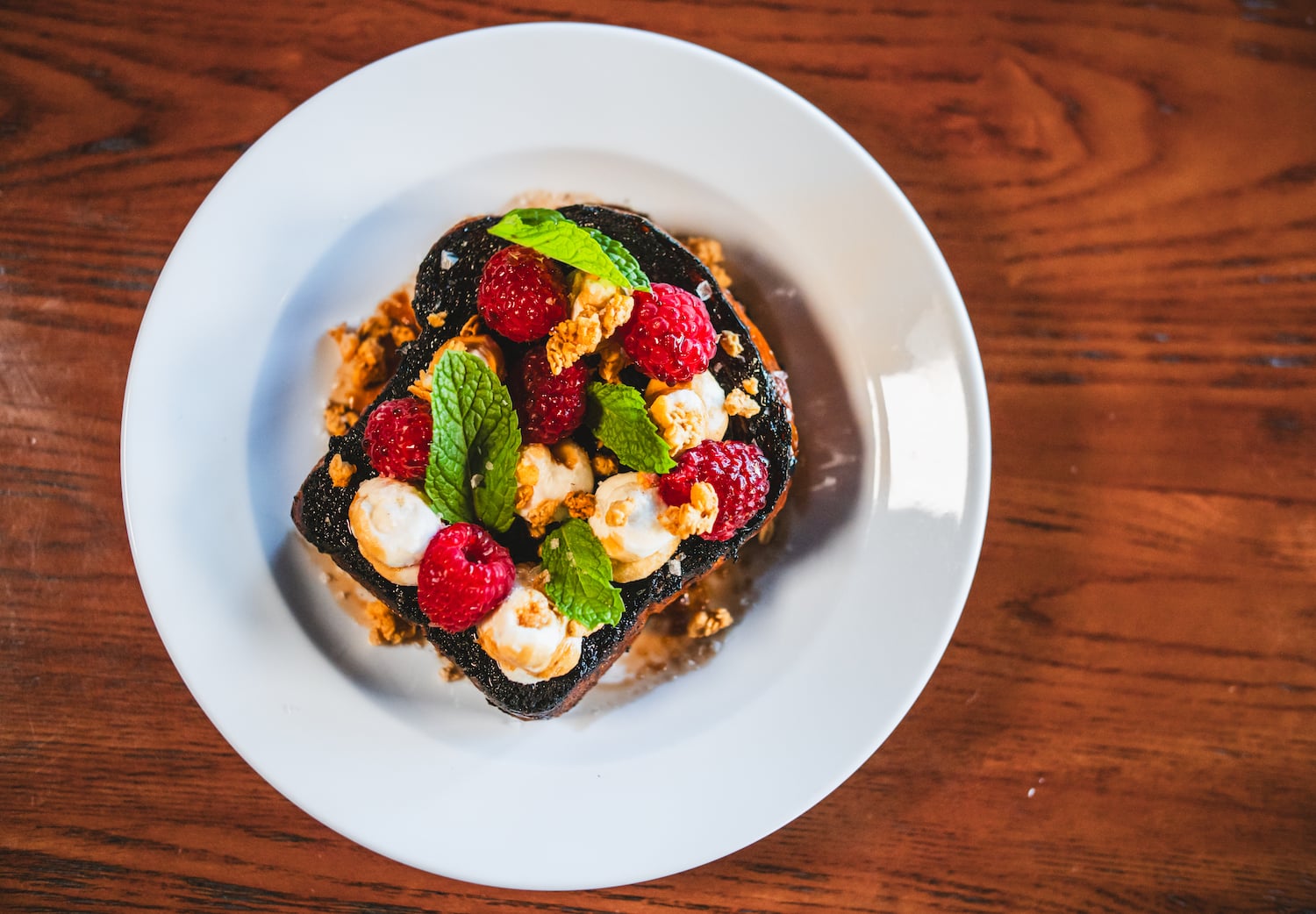 French toast from new San Diego restaurant Little Fawn in Oceanside