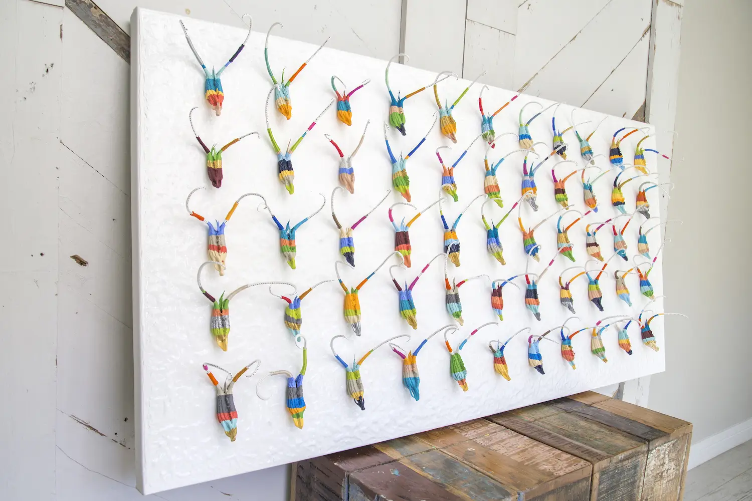 Artwork from San Diego sculptural artist Erika Givens from La Jolla