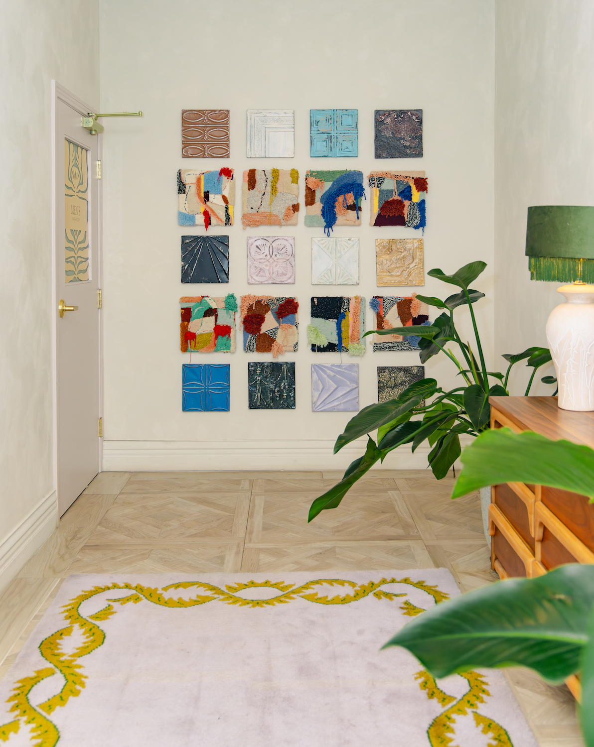 Denja Harris a San Diego artist featured in Oram Hotels (Granger and The Guild Hotels) new artist exhibit "Everything Touches" in partnership with UCSD's Stuart Collection and JFin Collective