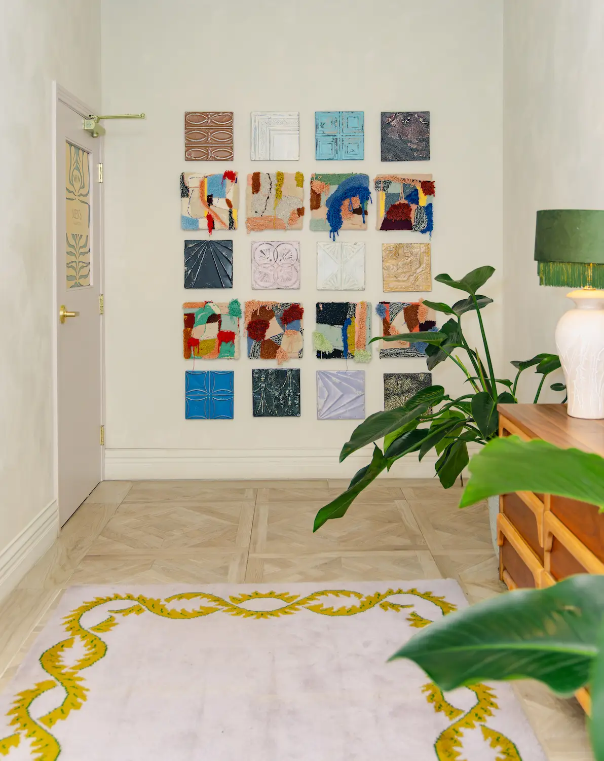 Denja Harris a San Diego artist featured in Oram Hotels (Granger and The Guild Hotels) new artist exhibit "Everything Touches" in partnership with UCSD's Stuart Collection and JFin Collective