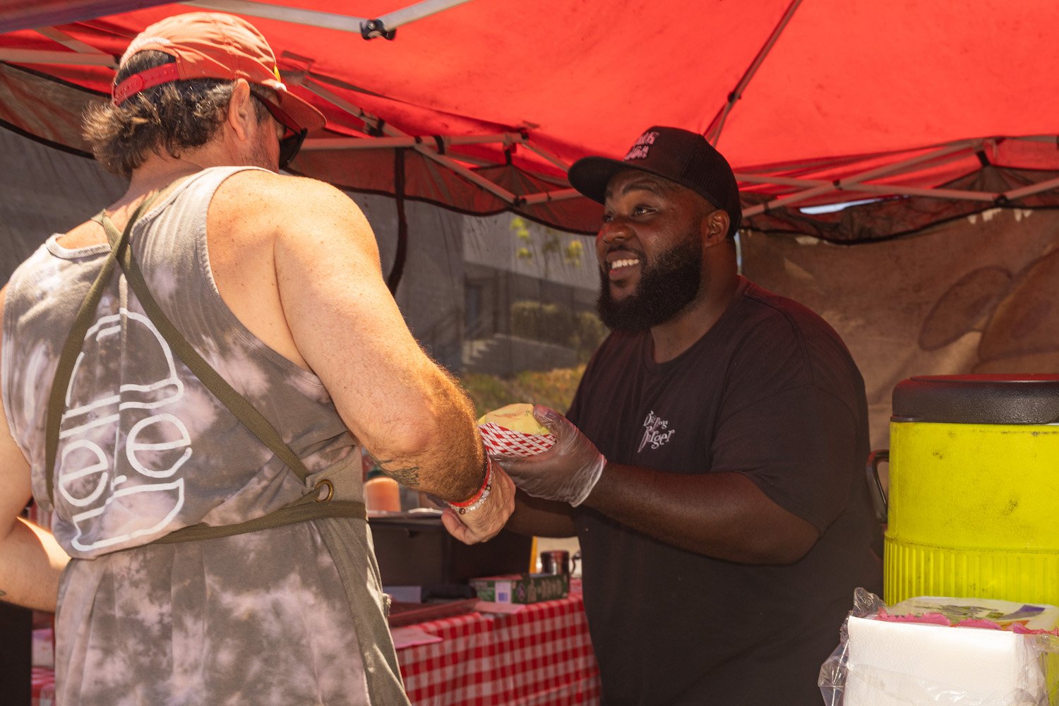 San Diego food truck Big Dawg Burger featuring co-owner Geffrey Beasley 