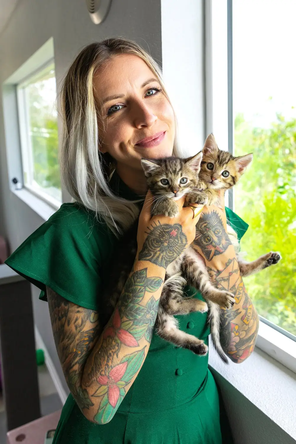 San Diego cat influencer the Kitten Lady Hannah Shaw 