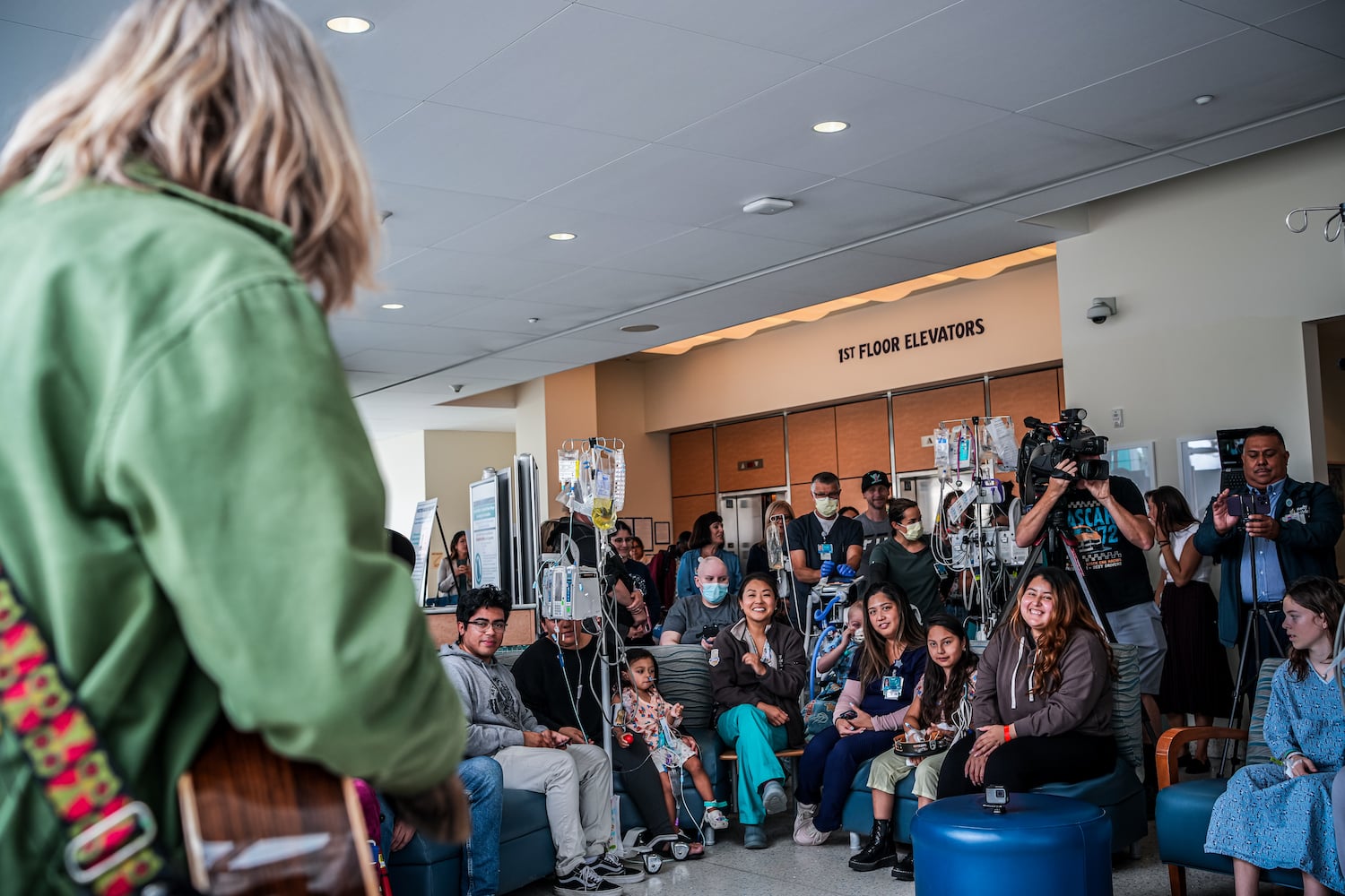 San Diego nonprofit event Switchfoot's Music Monday live music performances for children at Rady's Children Hospital