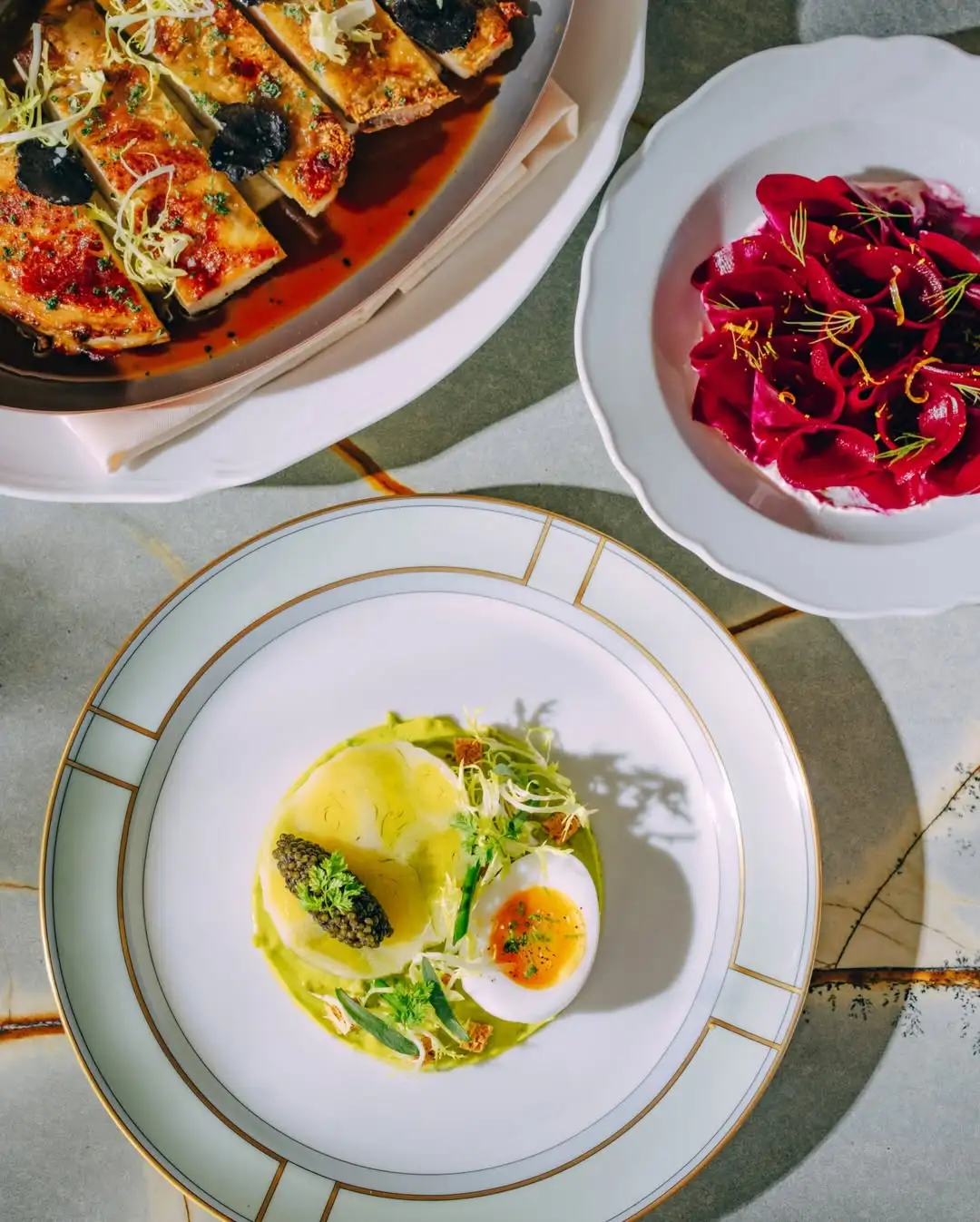 Food from new San Diego restaurant Fluerette in La Jolla from chef Travis Swikard