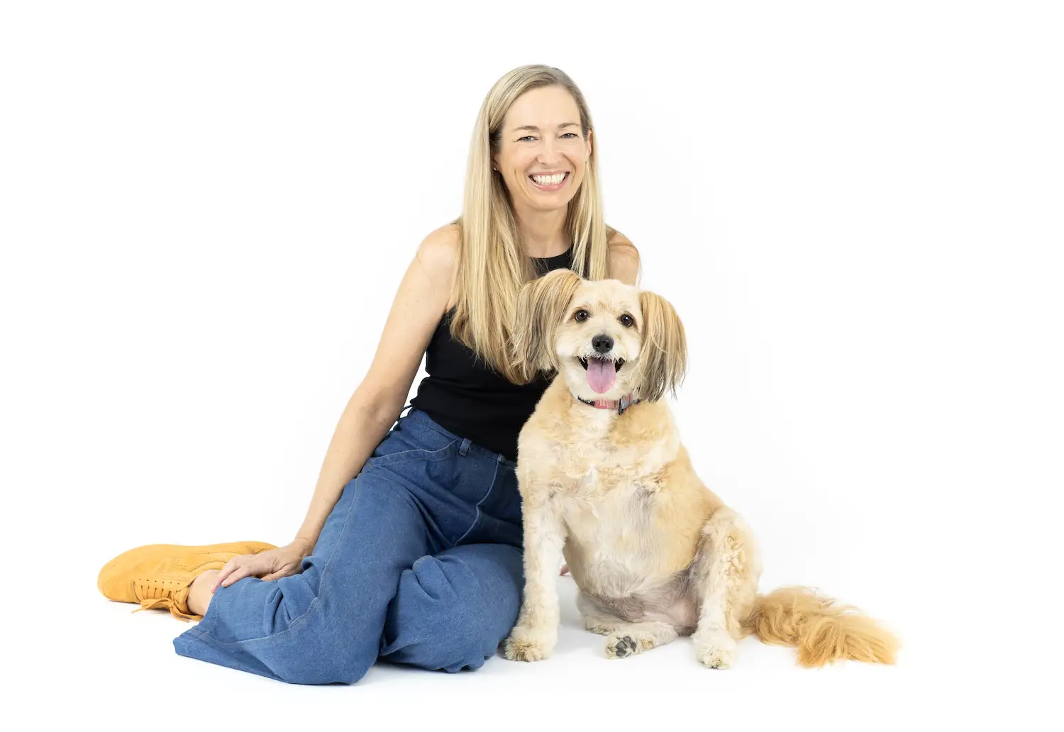 San Diego Magazine's Cutest Pets 2025 content critic's pick winner Pet & Owner Dopplegängers Award, Allison & Kinsey