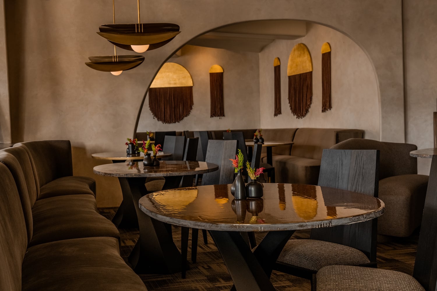 Interior of newly reopened San Diego Asian-fusion restaurant Roponggi in La Jolla