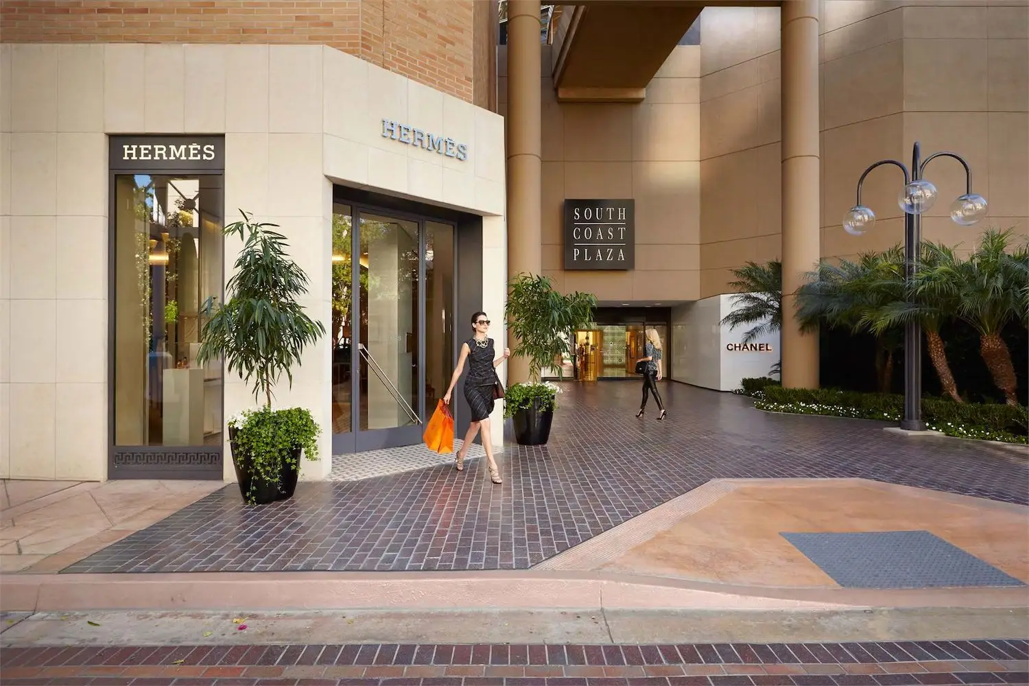 South Coast Plaza mall in Costa Mesa, California