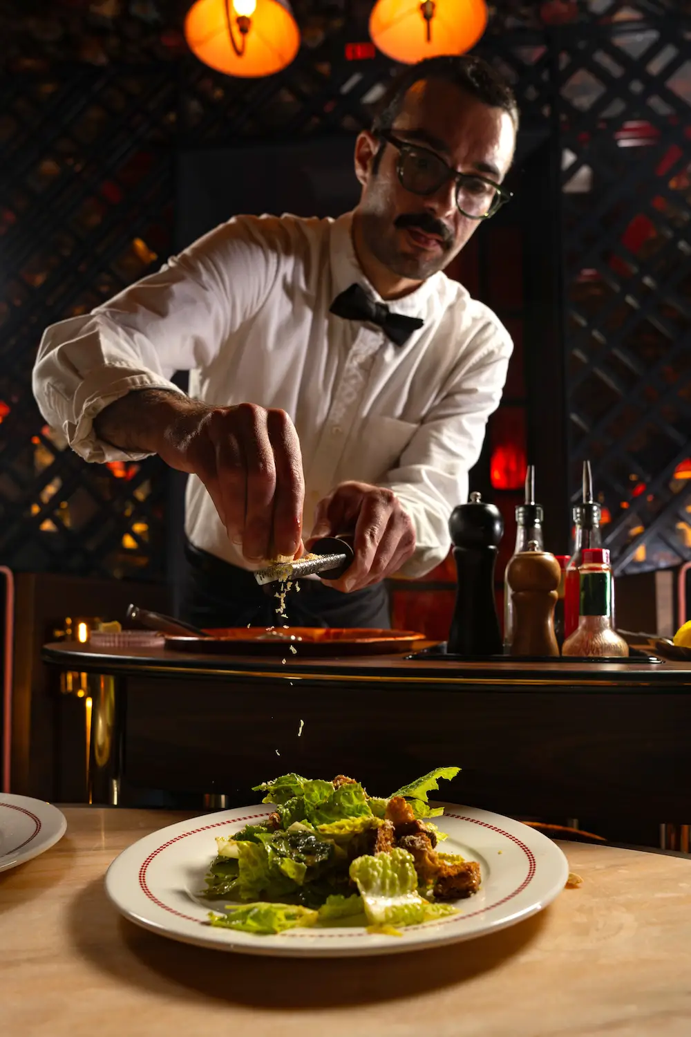 Caesar salad from new San Diego vegan restaurant and bar Vulture in University Heights