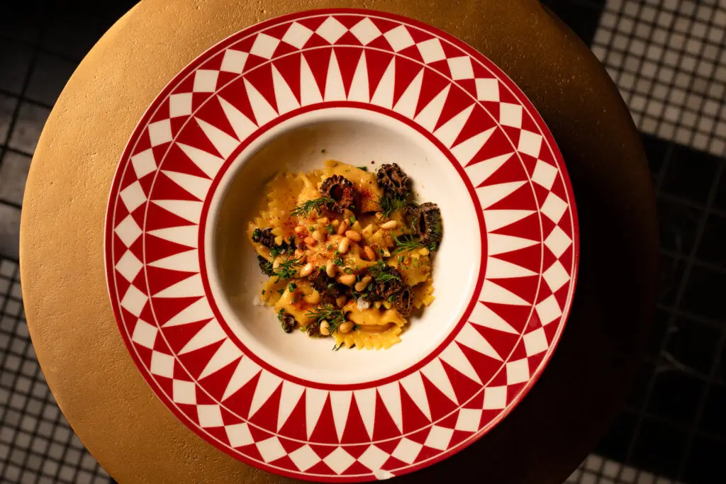 Pasta from new San Diego vegan restaurant and bar Vulture in University Heights