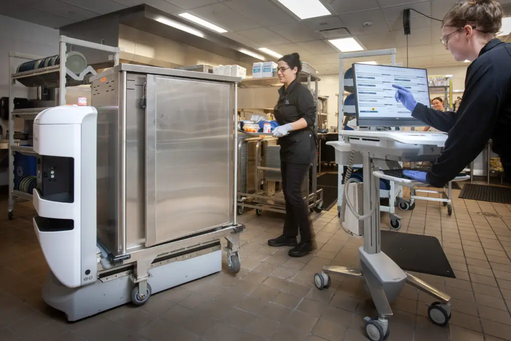 Robotic Carts Help Scripps Hospital Deliver Meals