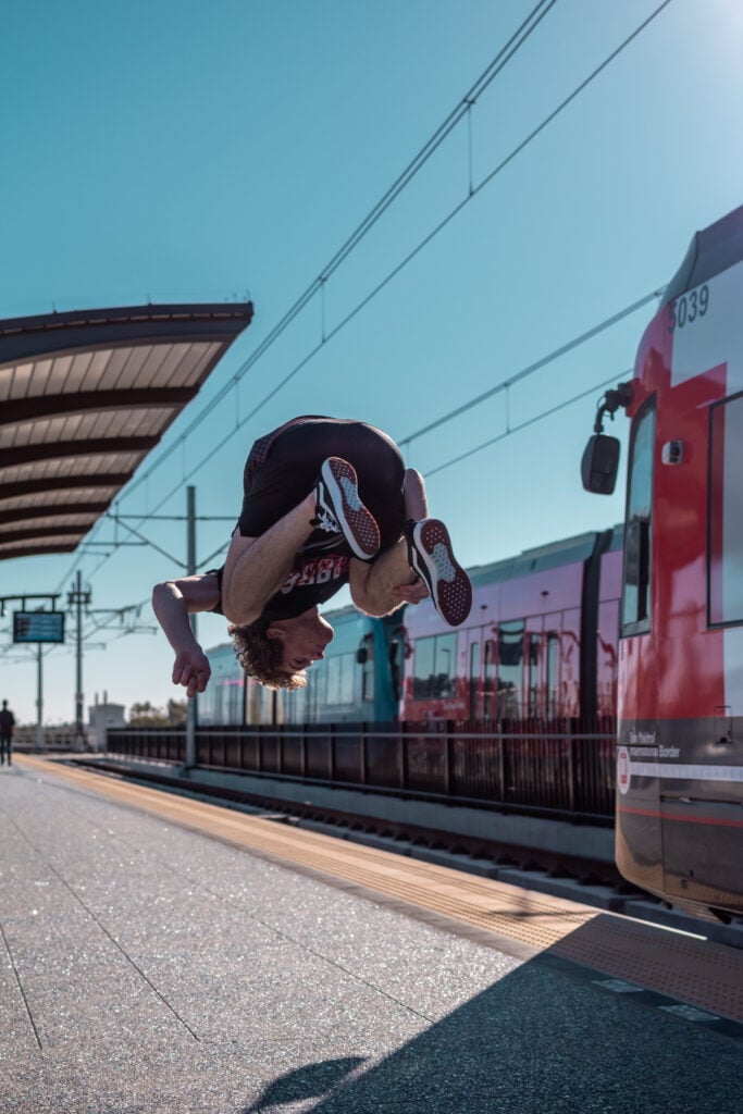 Escondido’s Rising Parkour Star Plans a Last All-In Season
