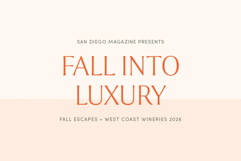 Fall Into Luxury: Fall Escapes & West Coast Wineries 2026